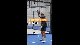 🎾 The Complete Serve Basics ThePadelSchool PadelTips PadelTraining Shorts [upl. by Ahern]