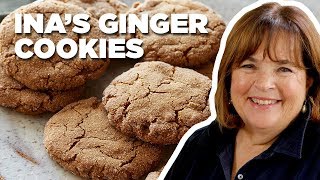 The Ultimate Ginger Cookies  Barefoot Contessa Cook Like a Pro  Food Network [upl. by Ecidnac]