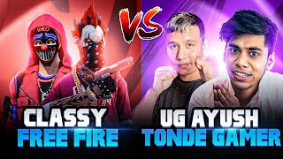 Tonde Gamer❤️And UG Ayush❤️‍🔥 Tried So Hard 🥵When NXT Came In Opponent 🤬Who Won🤔 GarenaFreeFire [upl. by Socher522]