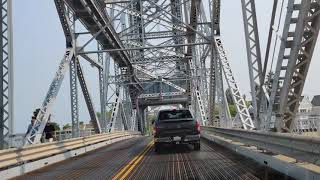 Driving in Duluth Minnesota Brighton Beach Park Point Beach Aerial Lift Bridge Downtown [upl. by Odrareve]