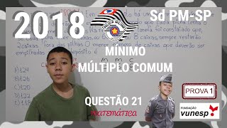 Sd PM SP 2018 Prova 1 Questão 21 [upl. by Keener]