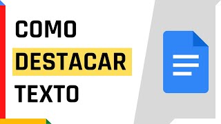 COMO DESTACAR TEXTO NO GOOGLE DOCS  Dica Rápida 9 [upl. by Dotty]