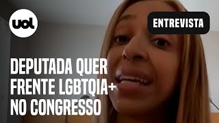 Frente LGBTQIA Erika Hilton propõe criação no Congresso Será menos difícil do que eu imaginava [upl. by Eekorehc963]