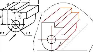 Engineering Drawing  Pictorial Projection 3 [upl. by Kartis460]