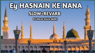 Ey Hasnain Ke Nana  SlowReverb By Milad Raza Qadri [upl. by Norat]