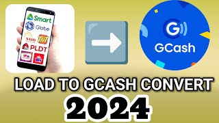 How to convert load to Gcash 2024  Smart TNT DITO [upl. by Aisila]