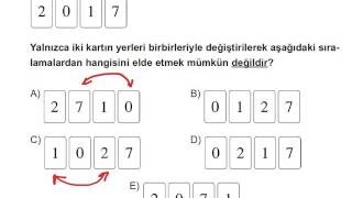 2017 Kanguru Matematik 56 Benjamin 1 Problem [upl. by Orapma]