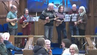 Saturday 2nd December 2023 Killyleagh Christmas Tree Festival Crukes Ukelele Band [upl. by Zetnwahs372]