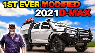 Graham’s NEW 2021 ISUZU DMAX Every Mod Canopy amp 12V Setup Reveal [upl. by Icyaj351]