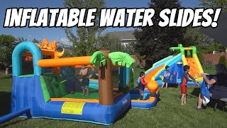 What to expect if you buy inflatable water slide bounce houses from Amazon [upl. by Etteb]