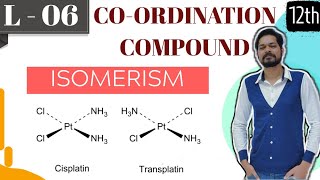 COORDINATION CHEMISTRY I CLASS 12 L6 I JEE I NEET I Isomerism [upl. by Ahsietal629]