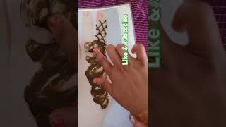 Simple mehndi designs 2024  Easy and beautiful mehandi design short video viral songs chhth Puja [upl. by Ferwerda630]