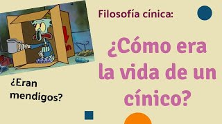 Cinismo ¿cómo era la vida de Diógenes y los demás cínicos  Explicación de la filosofía cínica [upl. by Lered]