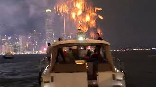 Hong Kong Firework at Victoria Harbour [upl. by Calle]