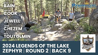 2024 LEGENDS OF THE LAKE  MPO LEAD CARD  ZEPHYR RD2 BCK 9  Cook Bain Jewell Chezem Toutolmin [upl. by Nnairet]