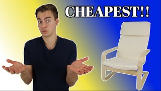 COMFORTABLE IKEAS CHEAPEST ARMCHAIR [upl. by Euqnimod661]