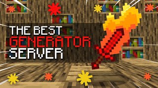 Playing On THE BEST GENS Minecraft Server [upl. by Nevai]