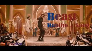 Halamithi Habibo Hindi  Audio Song  Beast  Thalapathy Vijay popular trendingsong beast [upl. by Elorak]