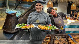 Cooking Northern Iranian Foods in a Luxurious Restaurant in Tehran [upl. by Naus]