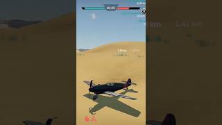 Landed With 1 Wheel 🫡👌🫡 warthunder airplanemode gaming [upl. by Millar]