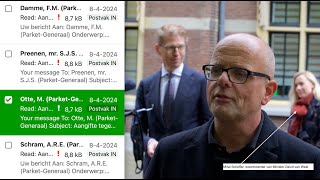 De woordvoerder van minister Van Weel ontving op 84 mijn aangifte tegen rechtercommissaris ROT100 [upl. by Drannek]