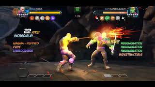 Absorbing man vs Hulkling  Conflictor meta  battlegrounds [upl. by Boone]