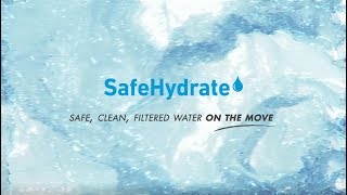 SafeHydrate Water Filter Bottle [upl. by Sivehc707]