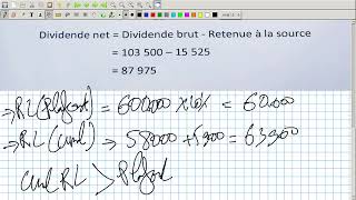 Comptabilité Approfondie Vidéo N 56  Affectation Des Bénéfices quotExemplequot [upl. by Whale]