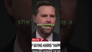 JD Vance Reacts to Trump’s Attacks on VP Harris’ Race 🇺🇸 [upl. by Nymrak]