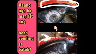 Paano mag fit ang head cowling sa batok  Yamaha Mio [upl. by Asit]