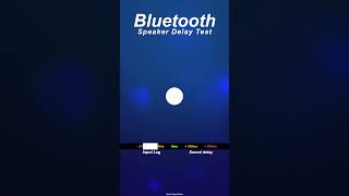 Bluetooth Delay test Audio Video Delay Test bluetooth bluetoothspeaker [upl. by Bibby944]