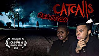 CatCalls Short Horror 🎃 Reaction  That was WILD 😱🎃 [upl. by Anahsohs]