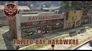 Paleto Bay Hardware  AZA MLO Showcase for FiveM server link in description [upl. by Ramyaj]