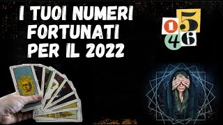 OROSCOPO ANNO 2022 🍀SPECIALE NUMERI FORTUNATI 💰 LETTURA TAROCCHI PREVISIONI ASTROLOGICHE [upl. by Philo]