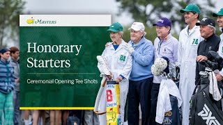 2024 Honorary Starters at the Masters [upl. by Casandra]