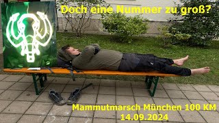 Mammutmarsch  München 2024  100 KM [upl. by Scheld]