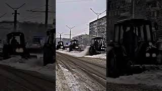 гСургут Трактаристы agriculturefarming automobile miniagricuture agriculturalautomation farm [upl. by Vergos]