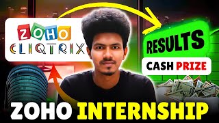 Zoho Internship amp Cliqtrix Contest 2025  StepbyStep Application Guide [upl. by Urbannai]