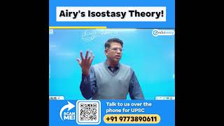 Airys Isostasy Theory upscpreparation civilserviceexam iasaspirants shorts [upl. by Lolita617]