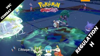 VGC Combat Dondozo Face A Ectoplasma Regulation H Pokemon Ecarlate amp Violet FR [upl. by Adnolahs]