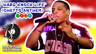 JayZ  Hard Knock Life LIVE [upl. by Herrah]