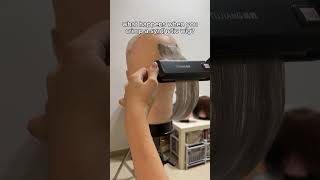 did you know wigs make this sound when youre crimping it learn more from our crimping tutorial [upl. by Kevin]