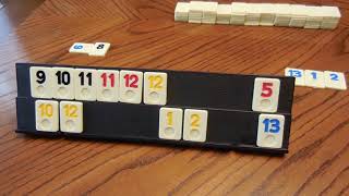 Play Rummy Rummikub Tile Game  The Fast Simple Fun Easy Way  NOT MANUAL RULES [upl. by Alrep]