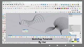 Curviloft  Sketchup tutorial [upl. by Aneres]