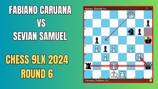 quotThe Most Thrilling Chess960 Encounter of 2024 – Caruana vs Sevianquot chess chessgame [upl. by Aidua]