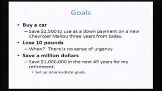 Personal Finance Class 1  Goalsetting [upl. by Lamonica]