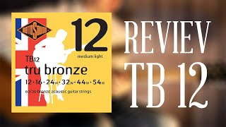 Rotosound TB12 1254  Review [upl. by Otirecul390]