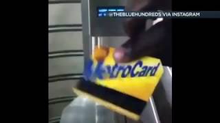 Metrocard Rap song shows scam for free rides on the MTA [upl. by Nahtnoj]