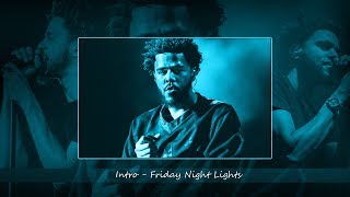 FREE JCole Friday Night Lights Inspired  Type Beat quotIntroquot [upl. by Assena736]