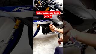 how to fix broken bike indicator shorts [upl. by Chubb]